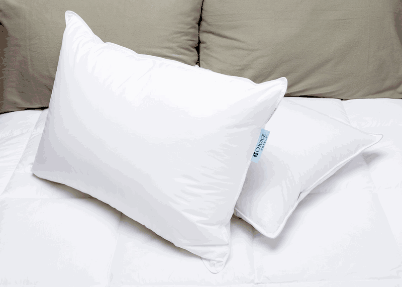 Bed Pillow, Choice Hotels Soft and Firm Polyester Combo, Machine-Washable Care for Everyday Sleep and Guest Room Bedding image 7