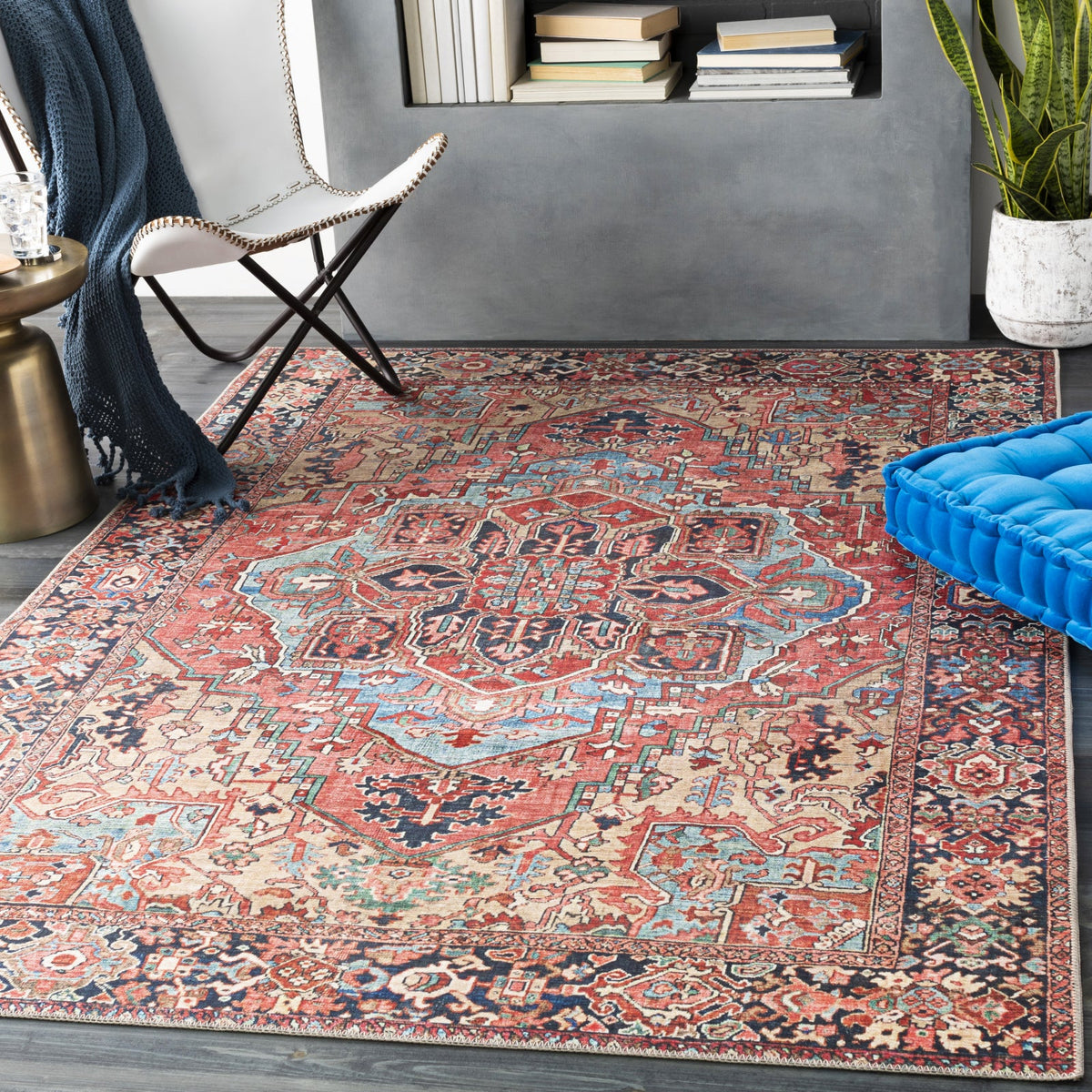 Area Rug, Iris IRS 2310 for Living Rooms, Bedrooms and Entryways, 20 Size Options, Designed for Hallways, Dining Spaces and Home Decor image 7