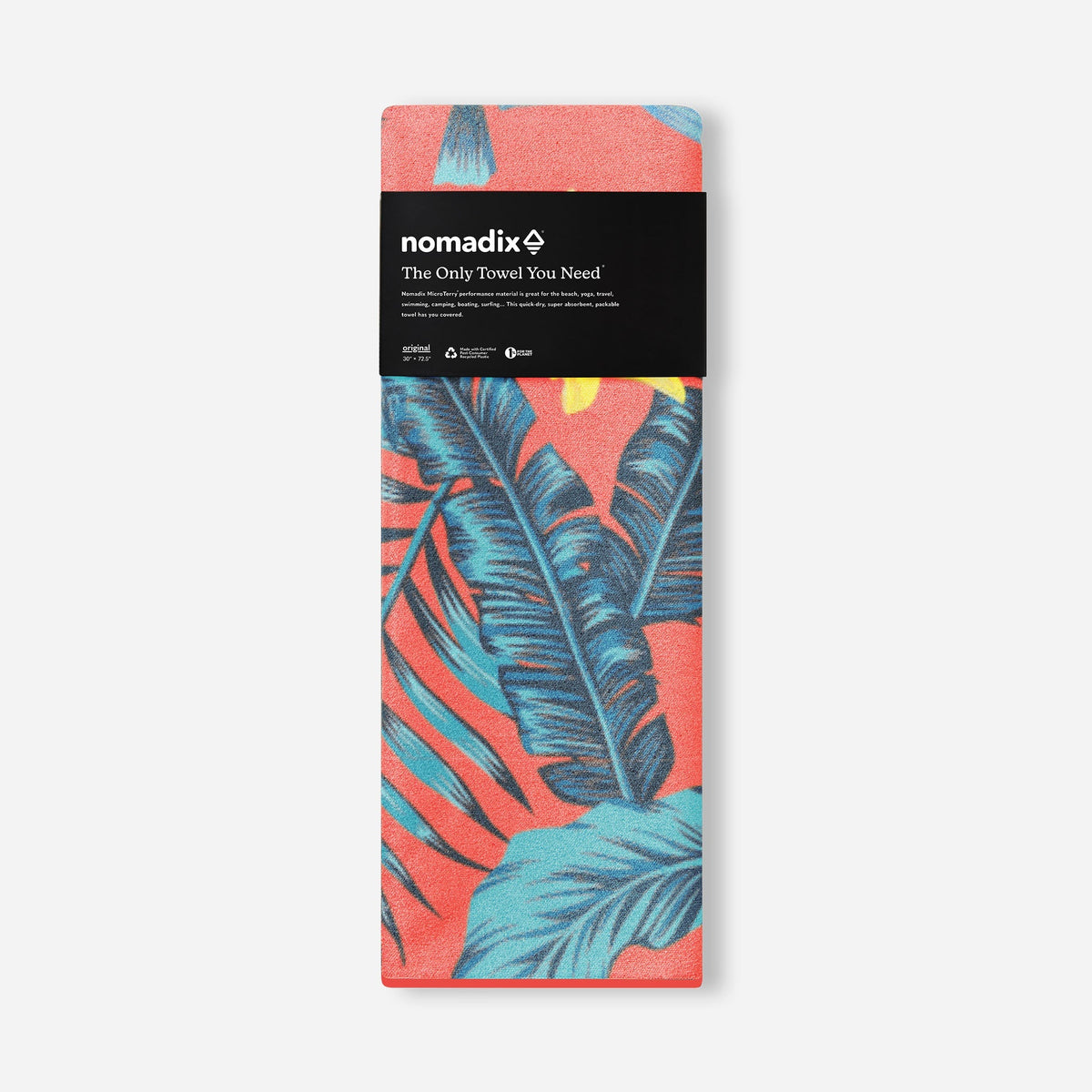 Bath Linen, Original Towel: Palms Coral for Home Bathrooms and Everyday Care, Designed for Daily Bathroom Routines and Guest Baths image 7