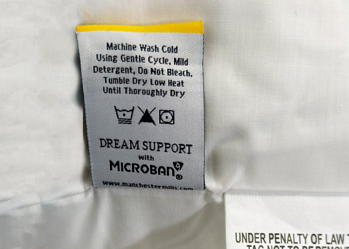 Bed Pillow, Envirosleep Dream Support, Machine-Washable Care, Hypoallergenic Comfort for Sleeping, Reading and Bedroom Comfort image 7
