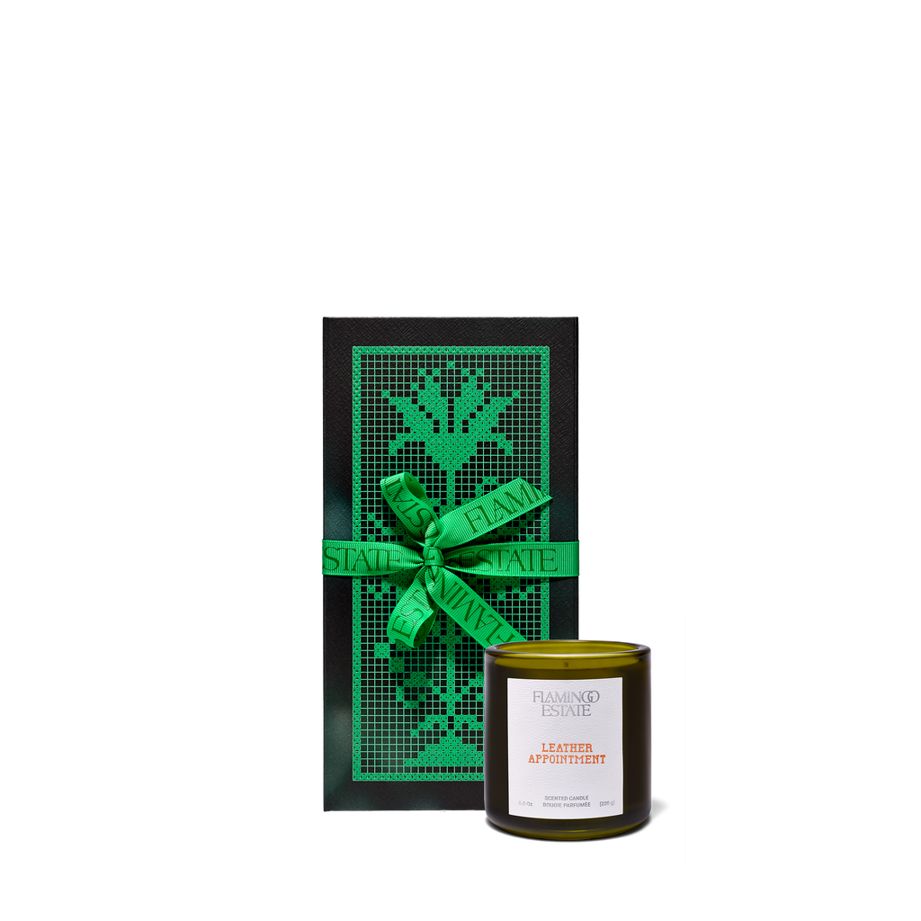 Decorative Candle, Leather Appointment for Living Rooms, Bedrooms and Relaxing Evenings, 2 Packaging Options image 7