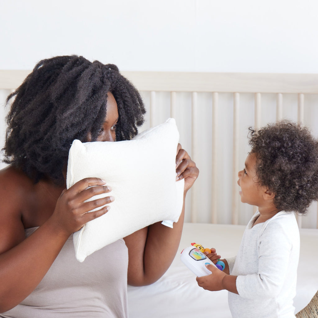 Bed Pillow, Organic Toddler, Breathable Construction for Sleeping, Reading and Bedroom Comfort, 2 Options image 7