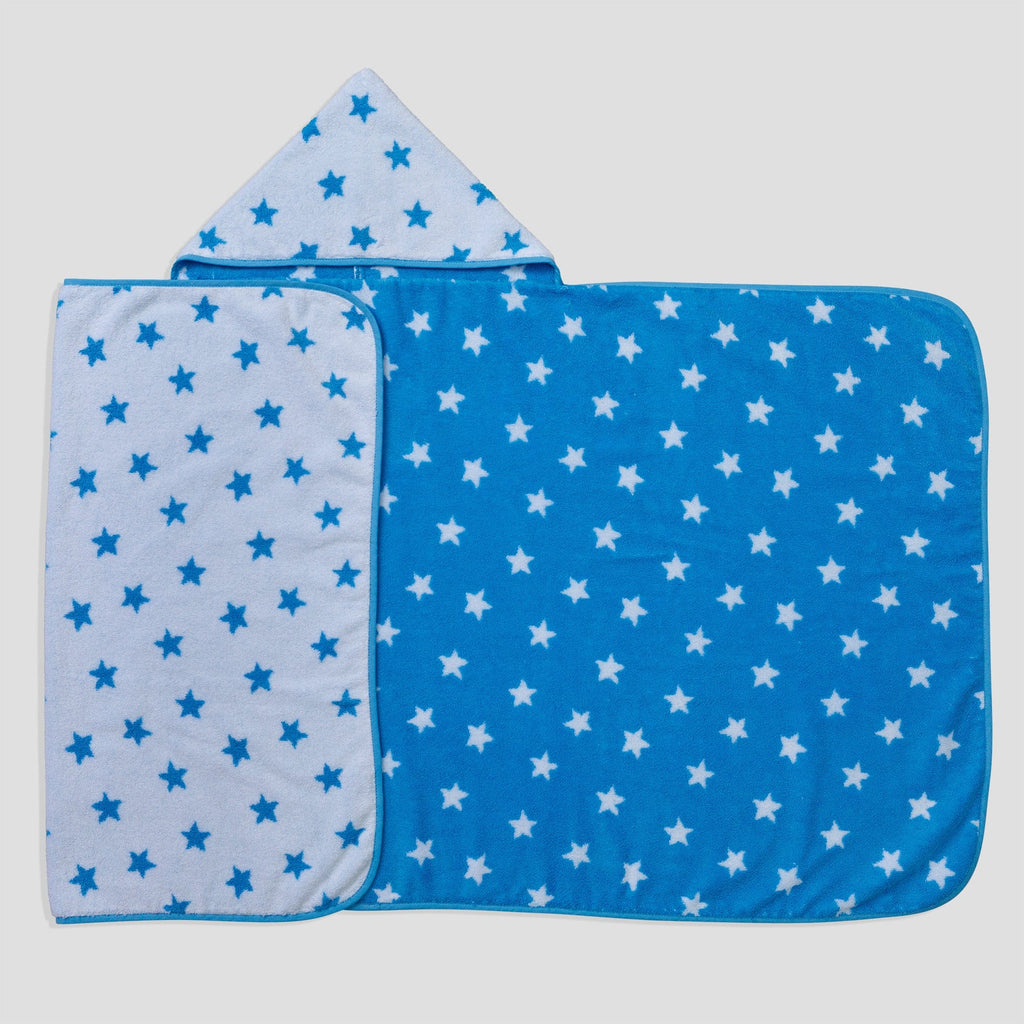 Bath Linen, Kids' Hooded Towel, Organic Cotton Shell for Daily Bathroom Routines and Guest Baths, 15 Color Options image 7