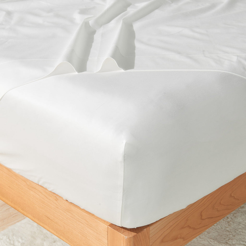 Bed Sheet Set, LuxeSoft Cotton, Breathable Construction for Master Bedrooms, Guest Beds and Daily Use, 6 Sizes and 5 Colors image 7