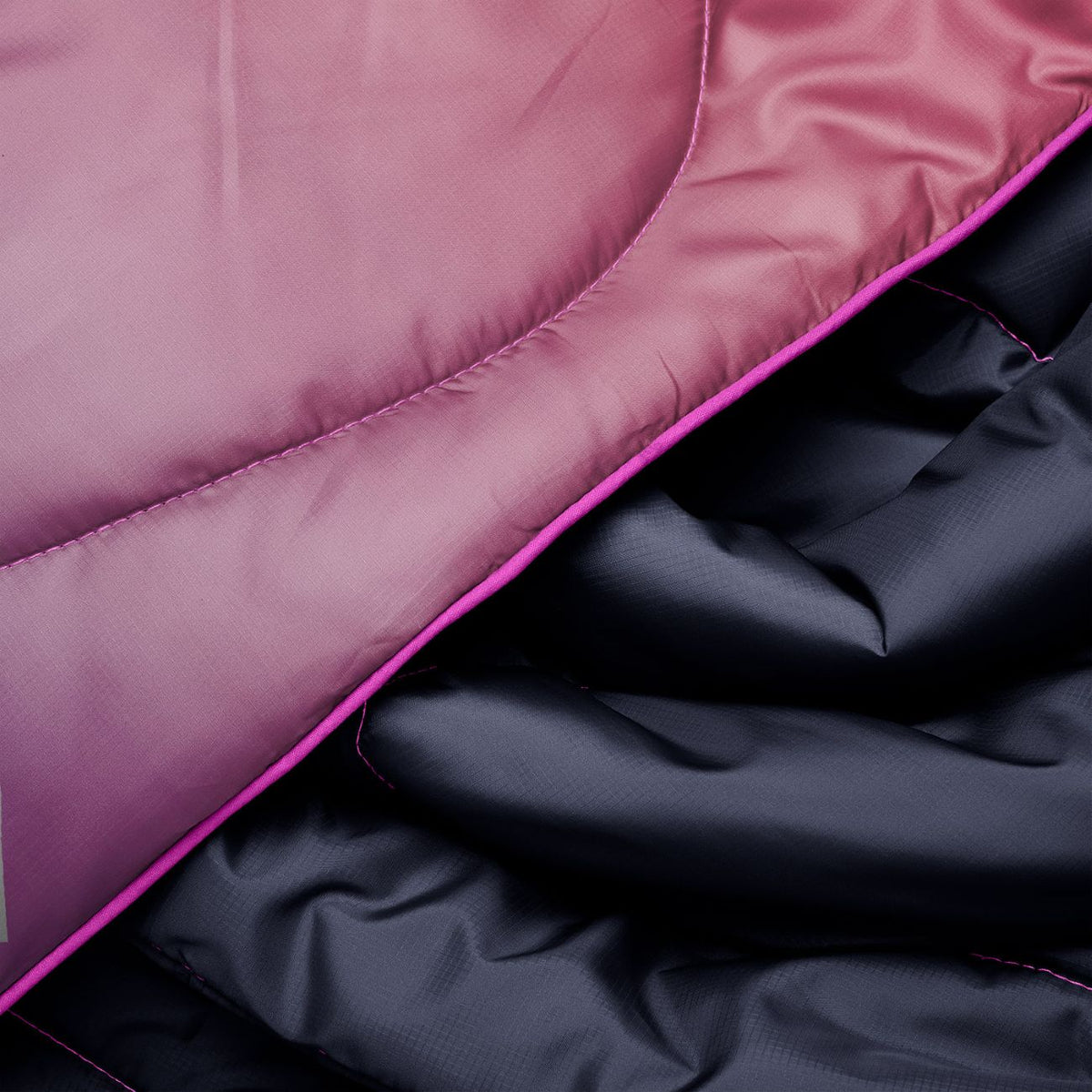 Puffy Blanket, Travel Berry Fade for Camping, Cabins and Outdoor Relaxation, Designed for Outdoor Seating, Travel and Camping Comfort image 7