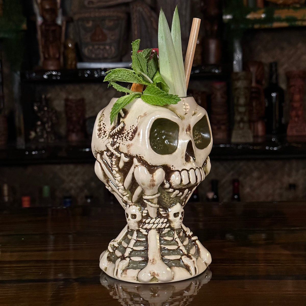 Coffee Mug, Jeff Granito's Calix Mortis II ceramic Tiki for Kitchen Tables, Workspaces and Daily Hydration, 3 Type Options image 7