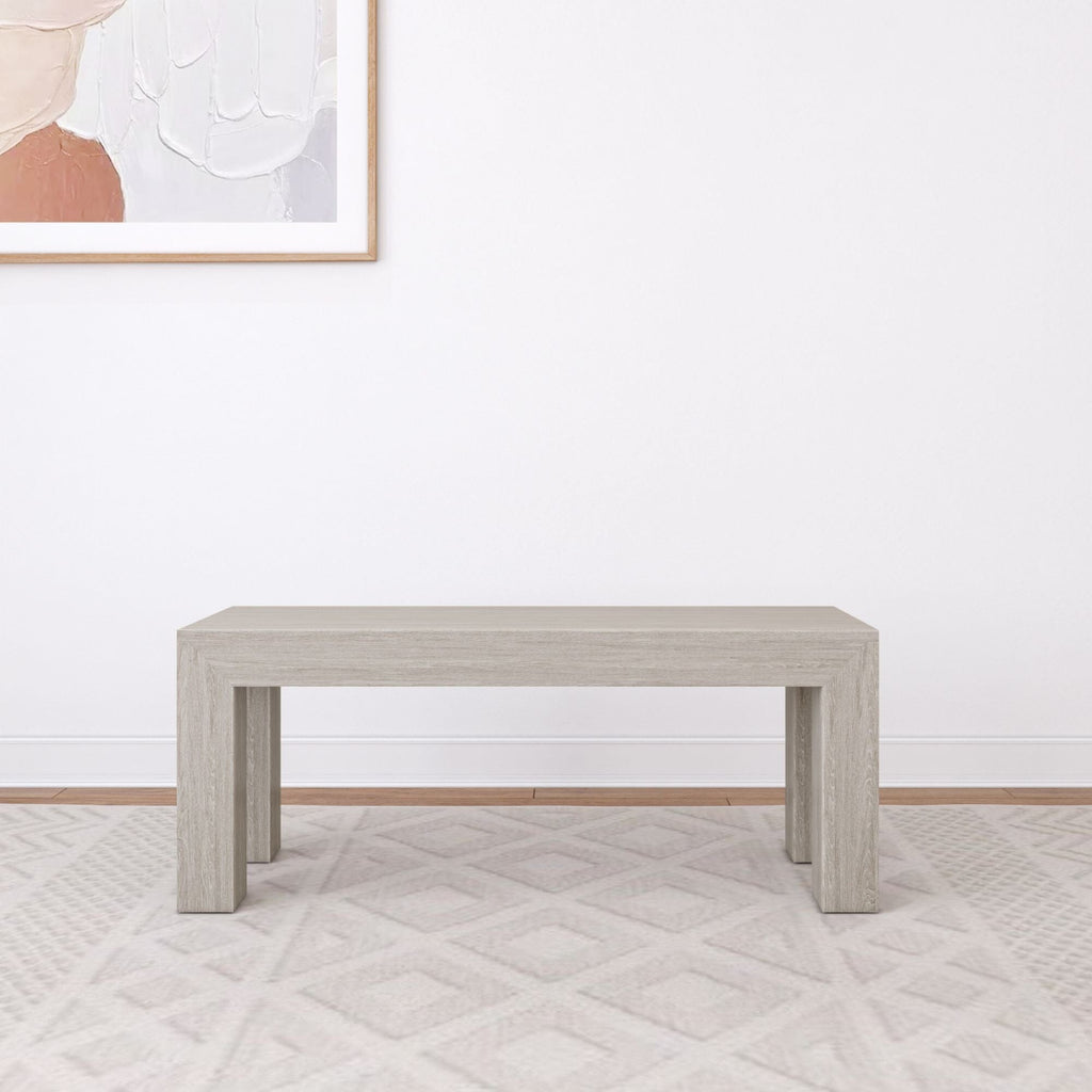 Dining Bench, Modern 49" for Dining Rooms, Kitchen Tables and Everyday Seating, 5 Color Options image 7
