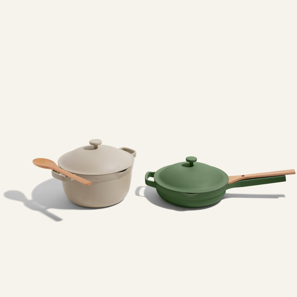 Kitchen Cookware, Duo for Stovetop Cooking and Daily Meal Prep, 8 Color Options, Designed for Everyday Meals and Home Cooking image 7