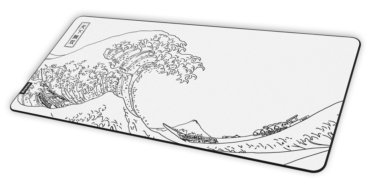 Desk Mat, Great Wave for Workspaces, Desks and Everyday Productivity, Designed for Home Offices, Gaming and Daily Computer Work image 7