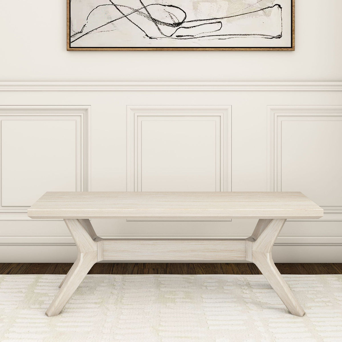 Dining Bench, Verso 48" for Dining Rooms, Kitchen Tables and Everyday Seating, 2 Sizes and 5 Colors image 7