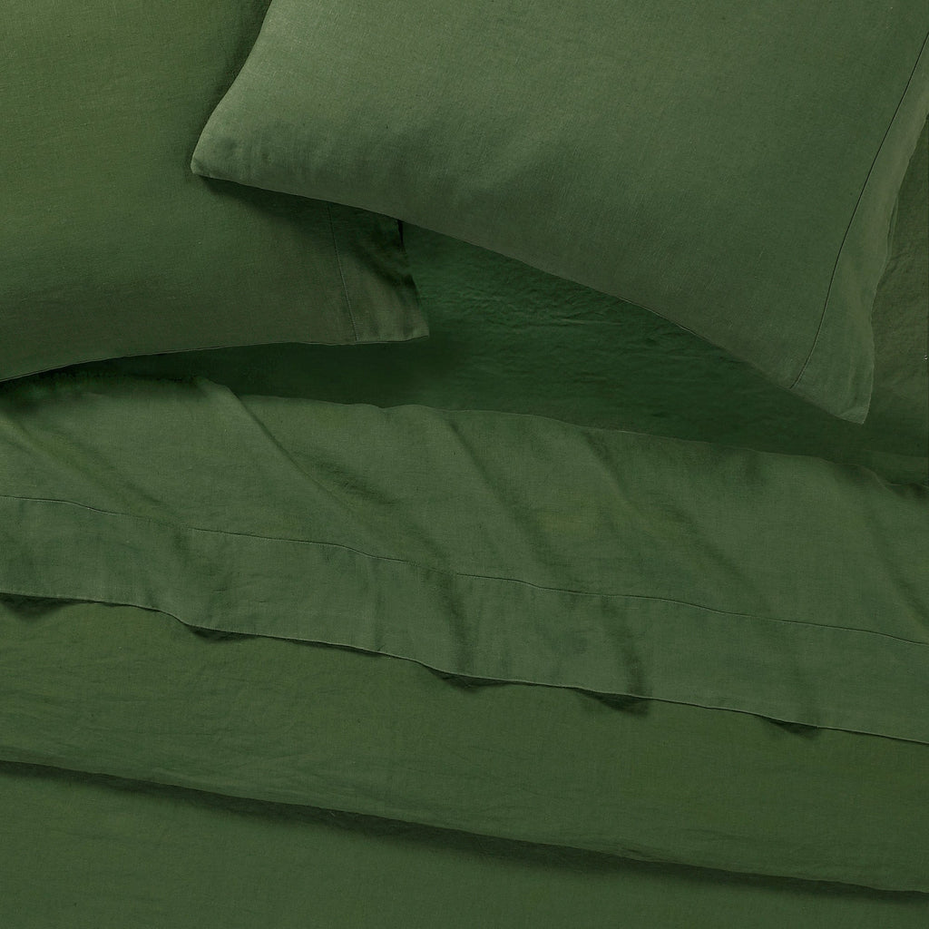 Bed Sheet Set, LuxeWeave Linen, Breathable Construction, Hypoallergenic Comfort for Everyday Bedroom Comfort and Guest Rooms image 7