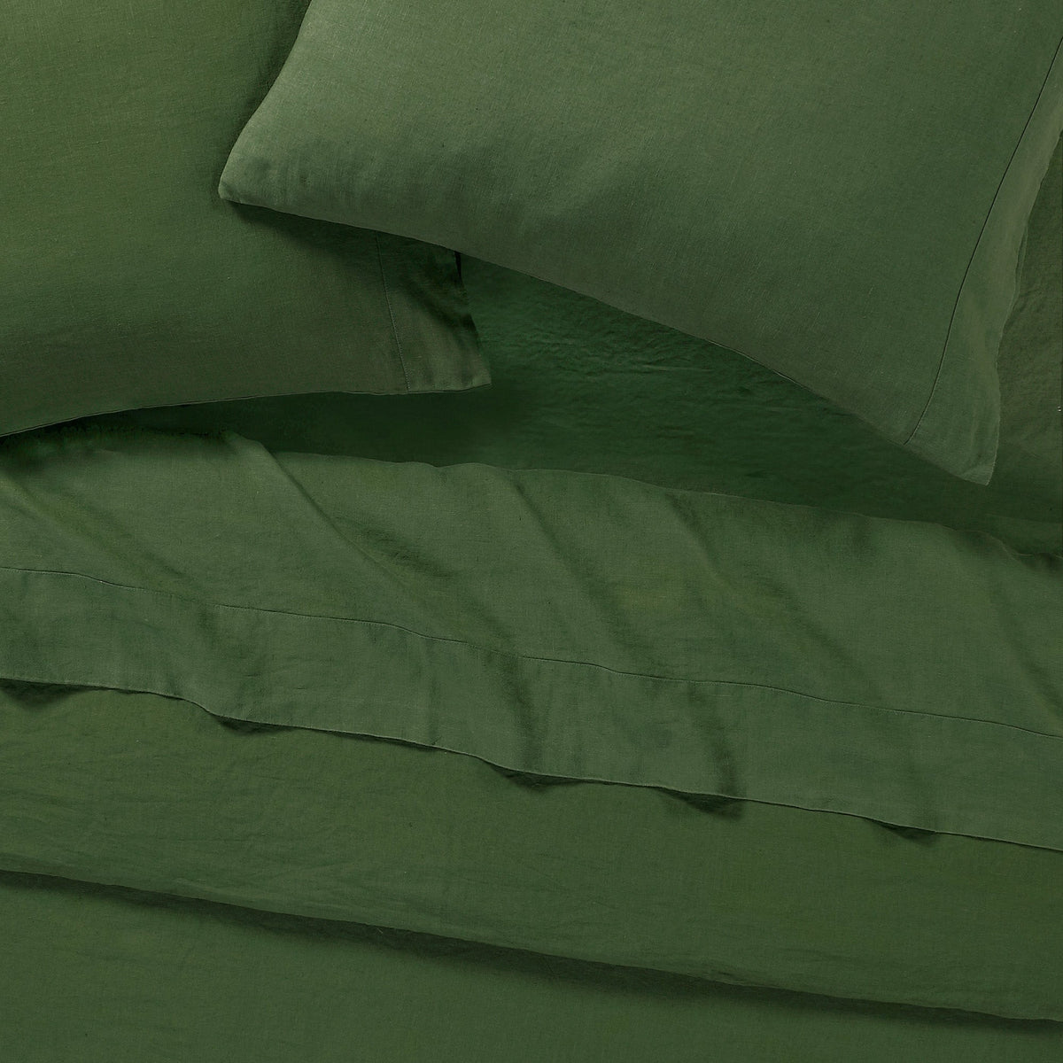 Bed Sheet Set, LuxeWeave Linen, Breathable Construction, Hypoallergenic Comfort for Everyday Bedroom Comfort and Guest Rooms image 7