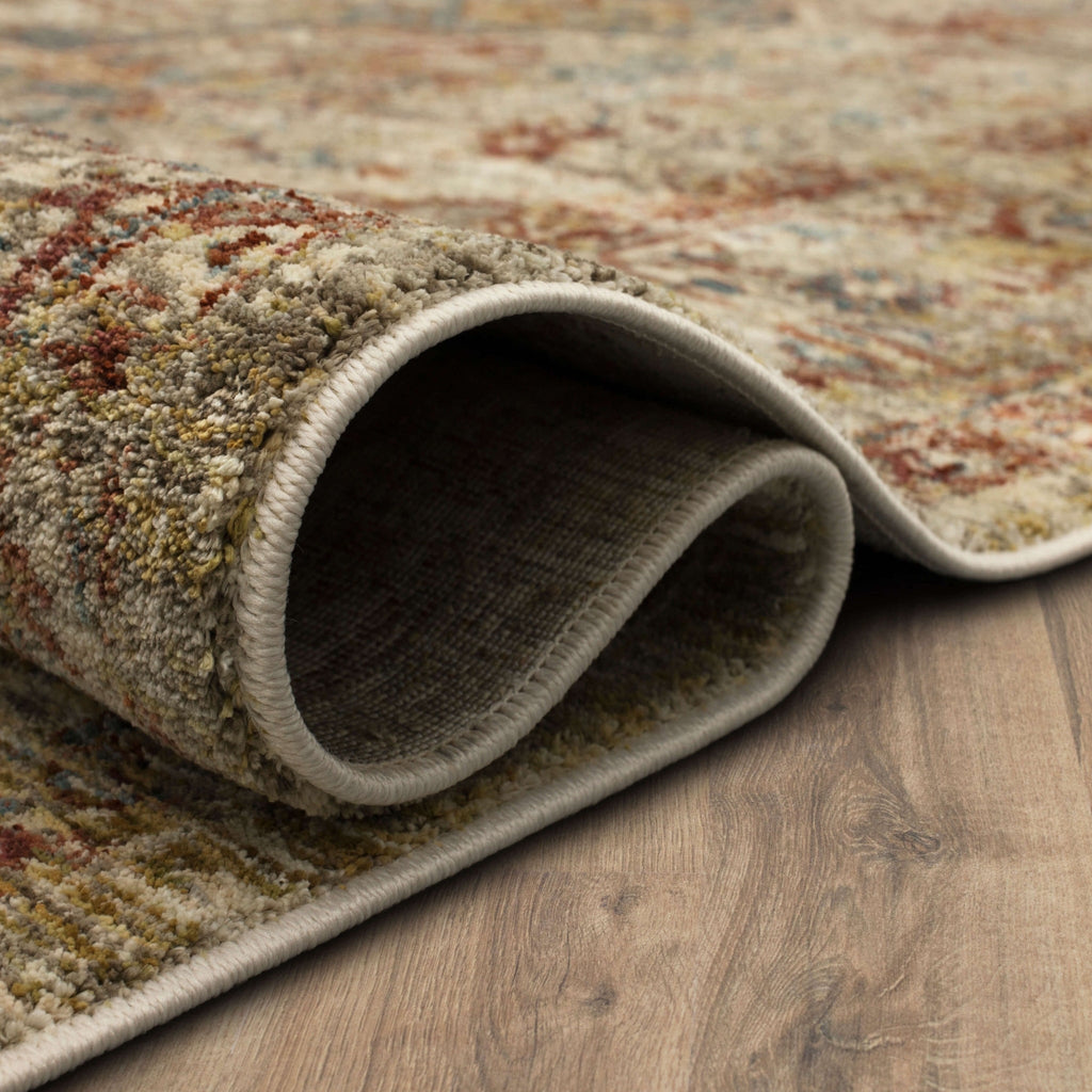 Area Rug, Marash Ezine Cream for Living Rooms, Bedrooms and Entryways, 7 Size Options, Designed for Hallways, Dining Spaces and Home Decor image 7
