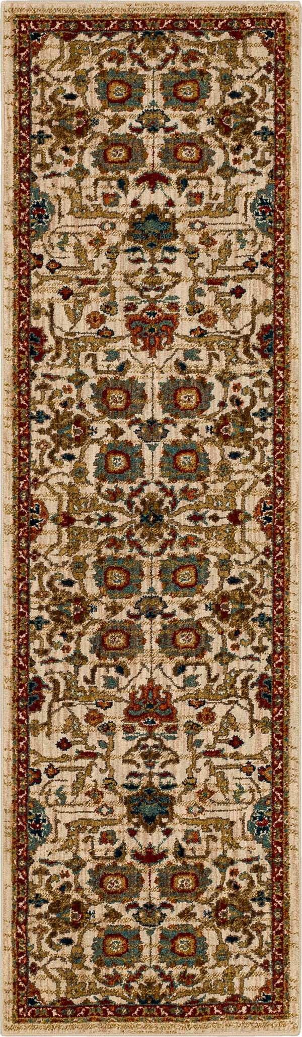 Area Rug, Spice Market Keralam Cream for Living Rooms, Bedrooms and Entryways, 5 Size Options image 7