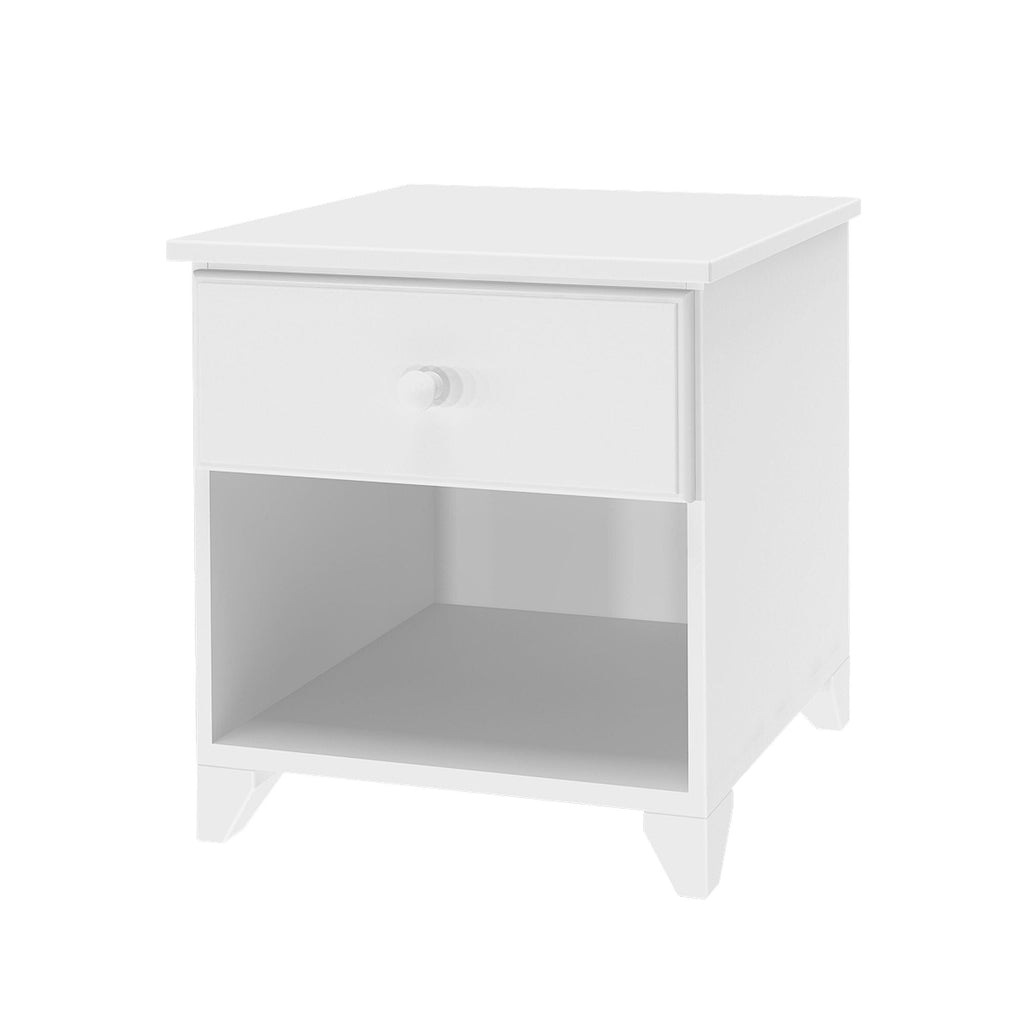 Nightstand, Classic with Shelf, Solid Wood Construction for Bedside Storage, Bedroom Organization and Guest Rooms, 3 Color Options image 7