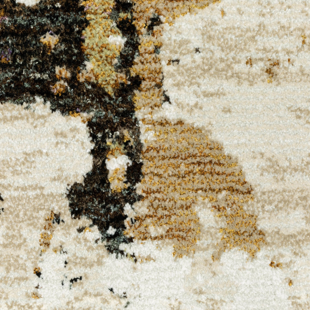 Area Rug, Evolution 7770J Beige Charcoal for Hallways, Dining Spaces and Home Decor, 11 Size Options image 7