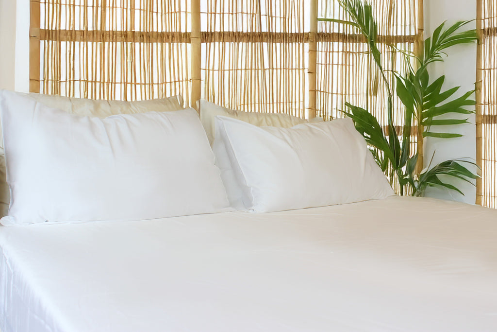 Bed Sheet Set, Cool Bamboo Lazy, Machine-Washable Care, Adjustable Design for Master Bedrooms, Guest Beds and Daily Use image 7