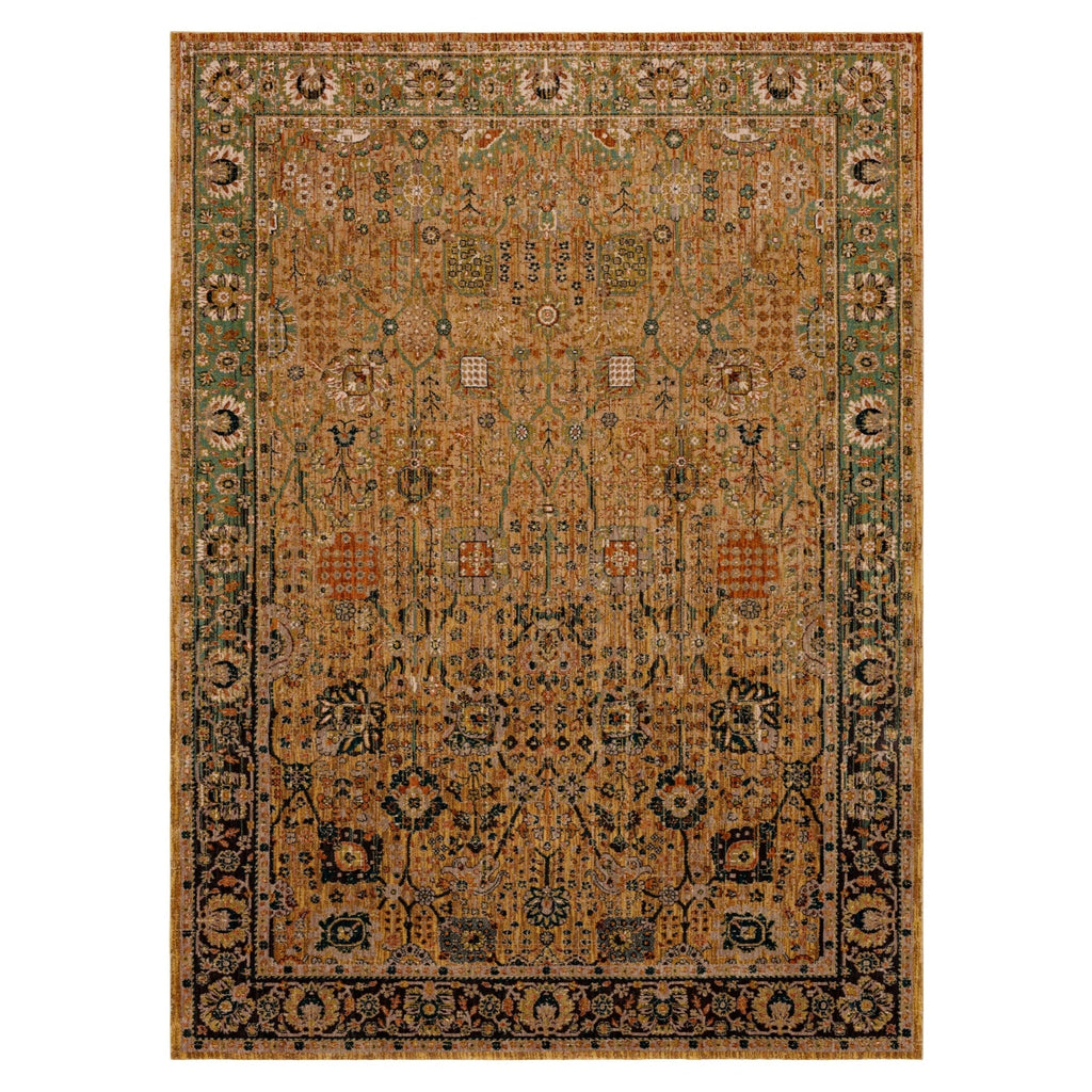 Area Rug, Spice Market Myanmar Tobacco for Living Rooms, Bedrooms and Entryways, 5 Size Options image 7