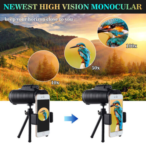40x60 Zoom HD Monocular Telescope / Spotting Scope with BAK4 Prisms image 7
