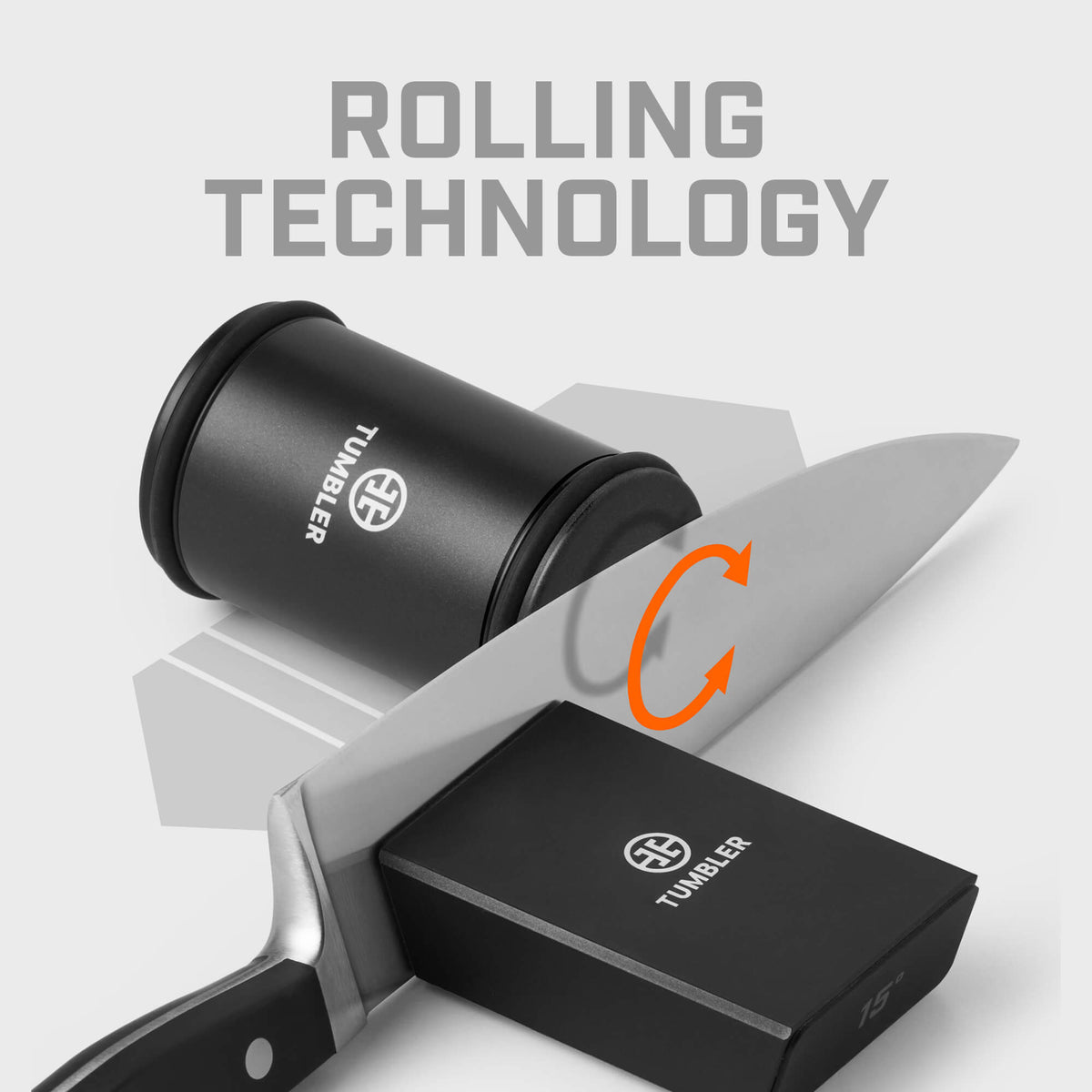 Rolling Knife Sharpener, Pro Starter Set for Everyday Meal Prep and Home Kitchens, Designed for Kitchen Prep, Cooking and Countertop Use image 7