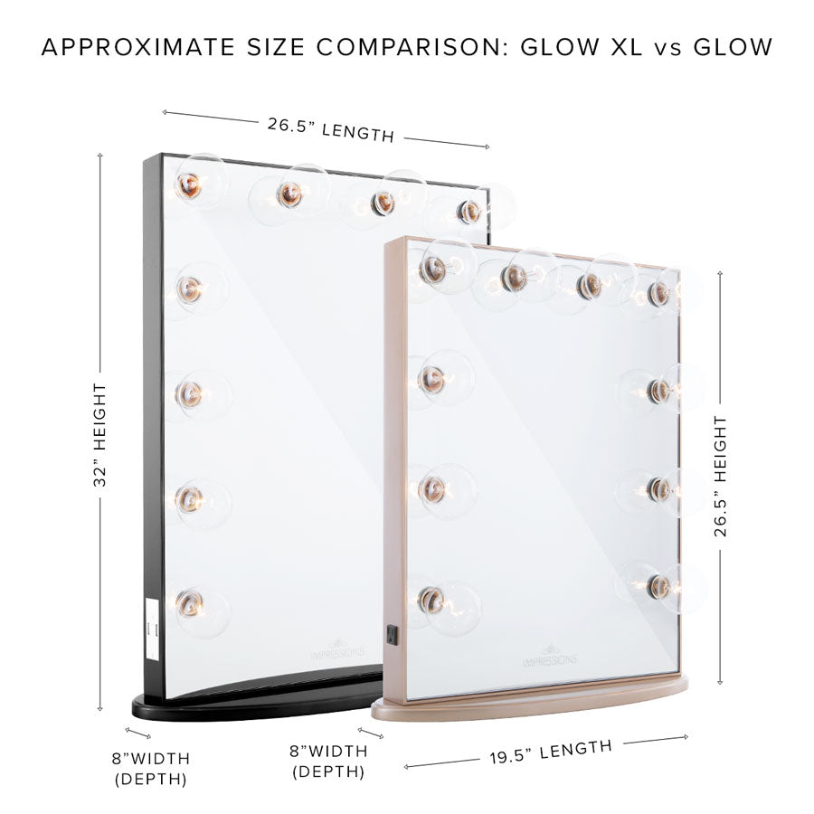 Vanity Mirror, Hollywood s, Dimmable Lighting for Vanity Stations, Dressing Tables and Everyday Makeup, 5 Color Options image 7