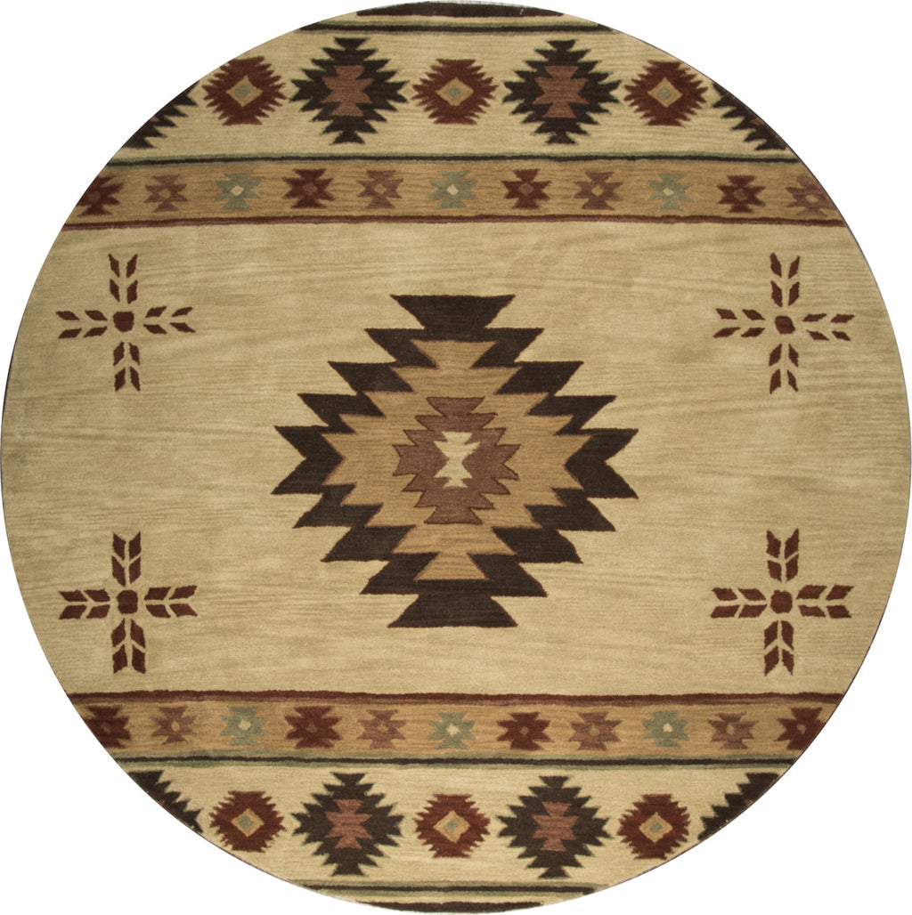 Area Rug, Southwest SU2007 Khaki for Hallways, Dining Spaces and Home Decor, 12 Size Options image 7