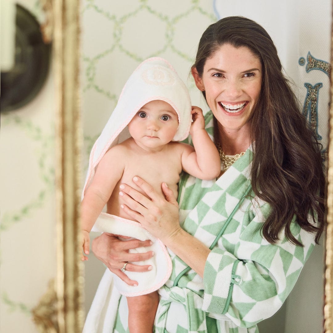 Bath Linen, Baby Hooded Towel, Organic Cotton Shell for Daily Bathroom Routines and Guest Baths, 18 Color Options image 7