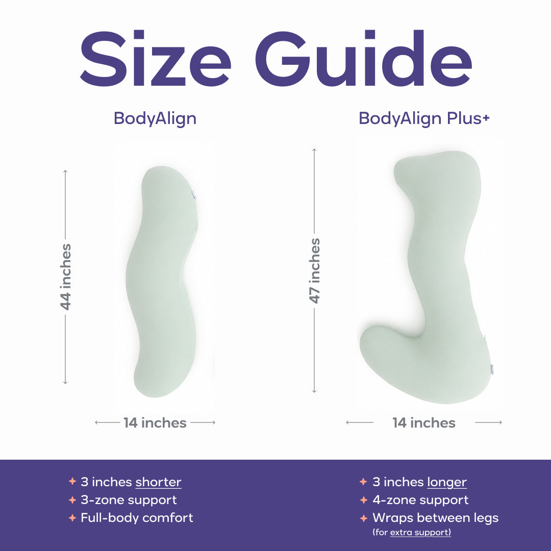 Bed Pillow, BodyAlign Plus and Cooling for Sleeping, Reading and Bedroom Comfort, 4 Color Options image 7