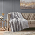 Cozy Throw Blanket, Zuri Oversized Faux Fur, Machine-Washable Care for Sofas, Beds and Relaxing at Home, 10 Color Options image 7