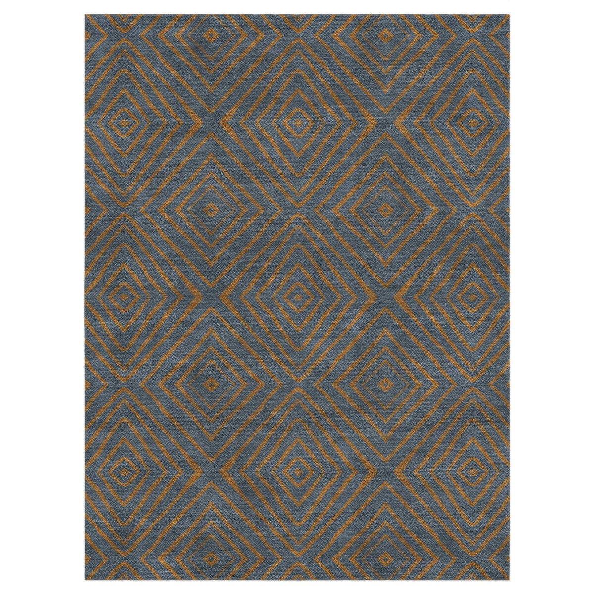 Area Rug, Terlingua Copper & Steel for Living Rooms, Bedrooms and Entryways, 10 Size Options image 7