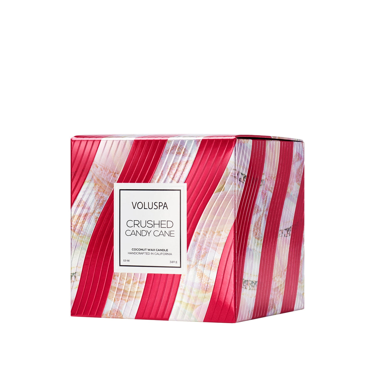 Decorative Candle, Crushed Candy Cane Classic Luxe for Entryways, Mantels and Everyday Home Ambience image 7