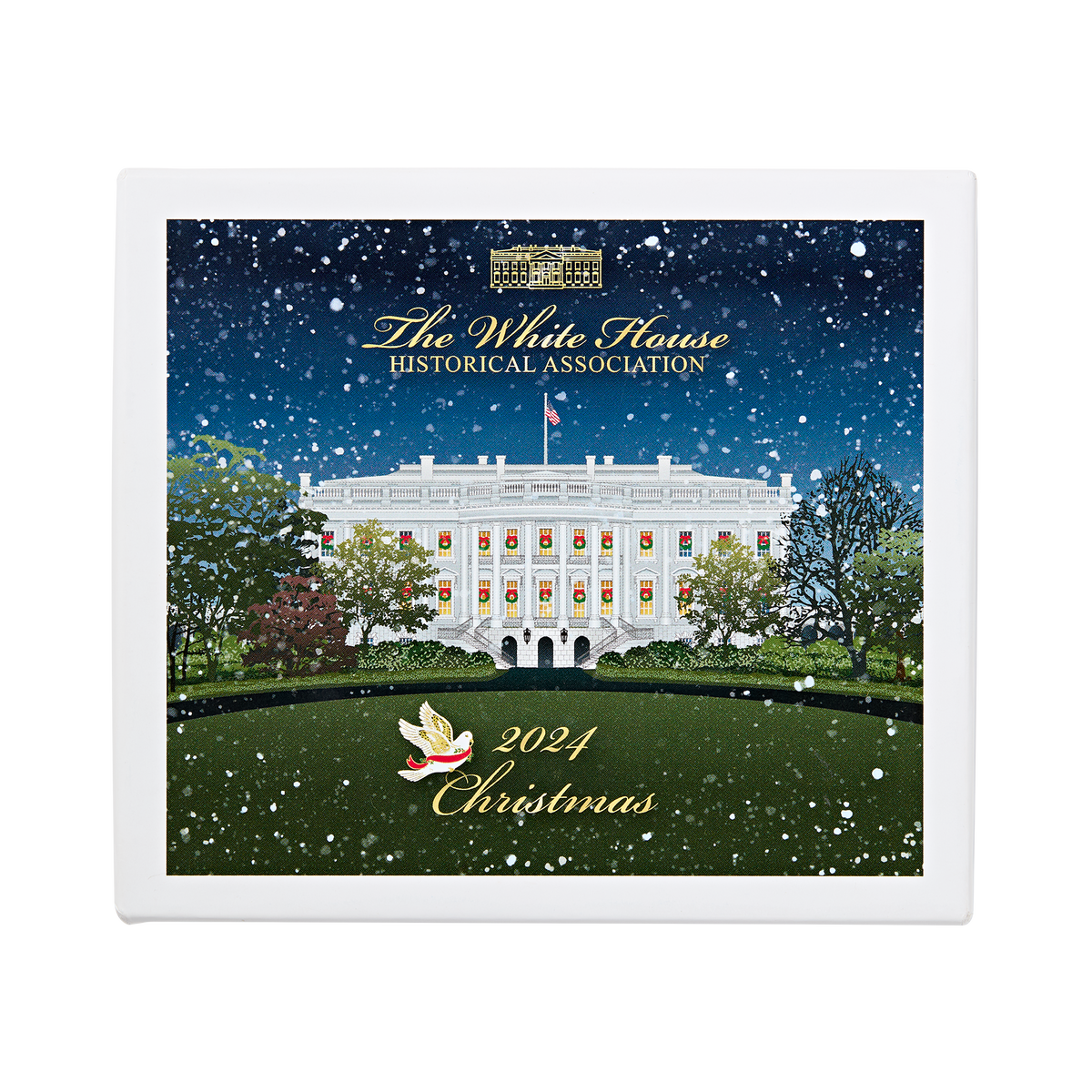 Decorative Ornament, Official 2024 Christmas for Holiday Displays, Seasonal Decorating and Decorative Home Accents image 7
