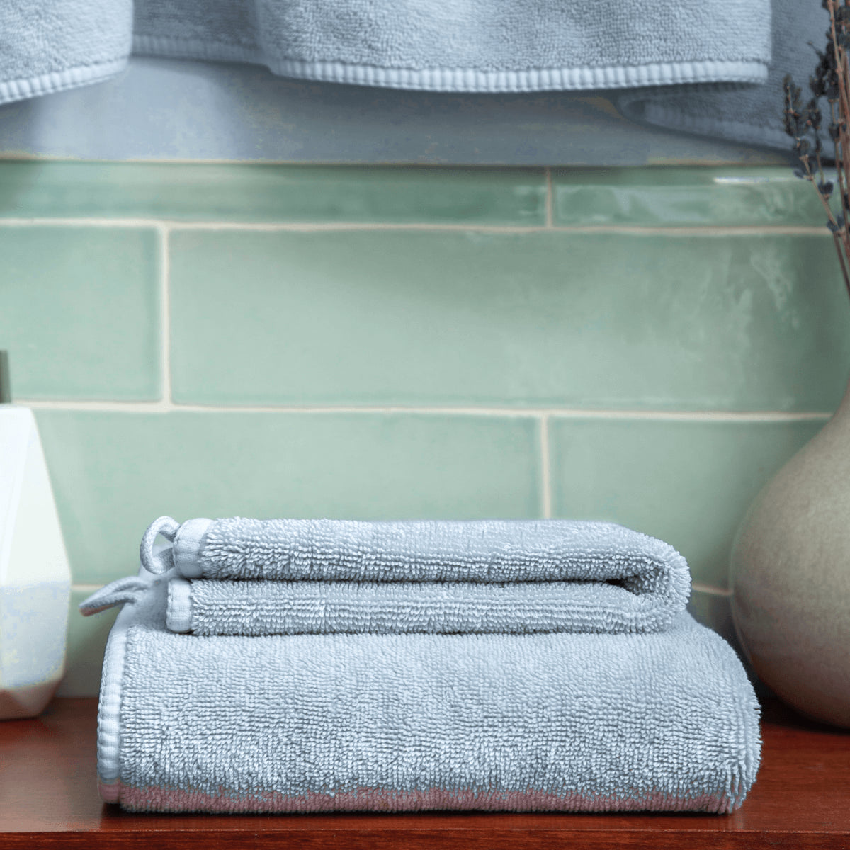 Bath Linen, Spa Towel Collection for Home Bathrooms and Everyday Care, 5 Sizes and 14 Colors image 7