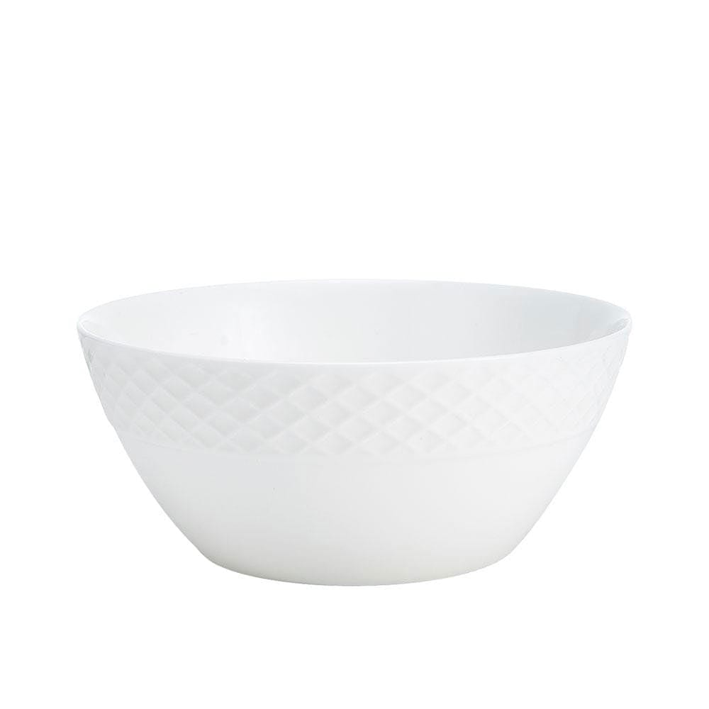 Dinnerware Set, Trellis White 36 Piece Service for 6, Dishwasher-Safe Care for Breakfast, Lunch, Dinner and Everyday Table Settings image 7