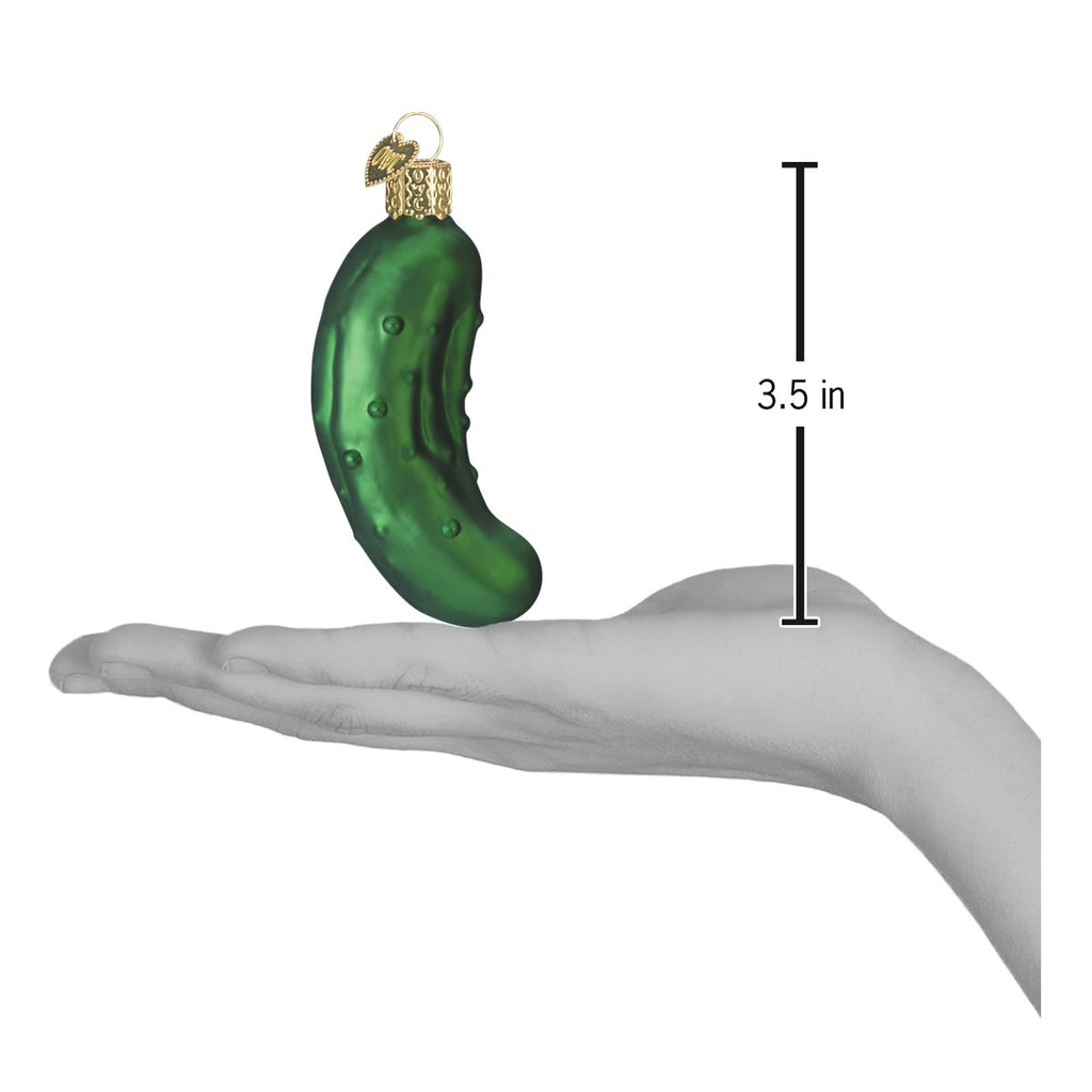 Seasonal Home Decor, Pickle Ornament for Holiday Displays, Shelves and Festive Rooms, Designed for Mantels, Tables and Seasonal Decorating image 7