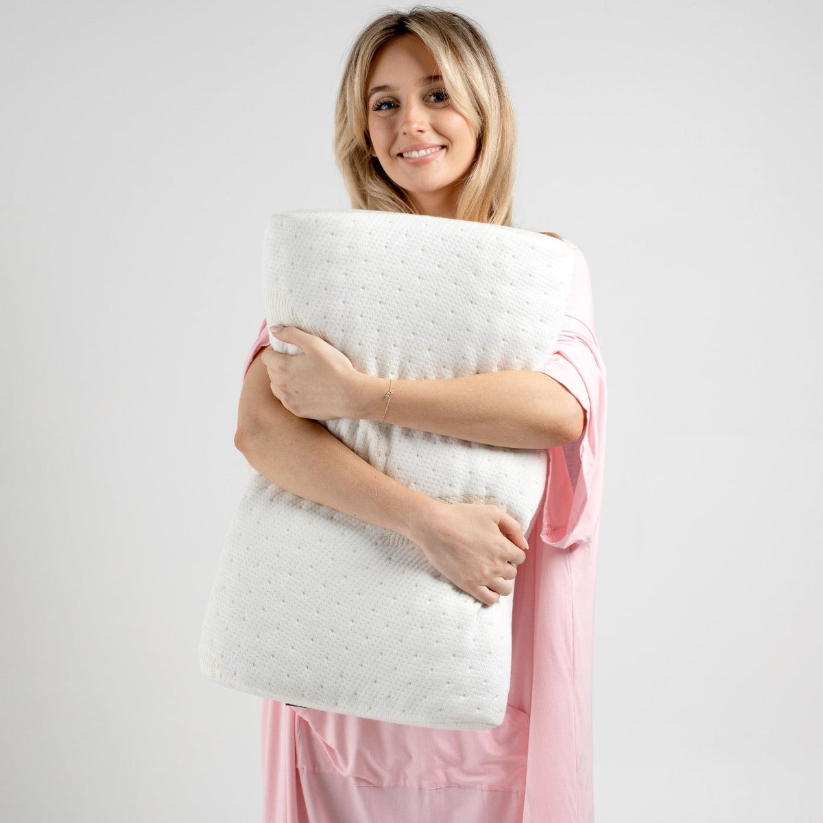 Bed Pillow, Mat Adjustable Foam for Everyday Sleep and Guest Room Bedding, Designed for Sleeping, Reading and Bedroom Comfort image 7
