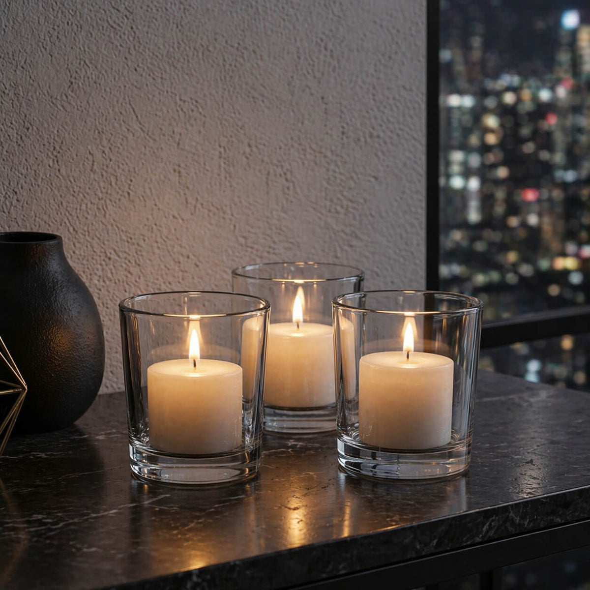Candle Holder, Eastland Votive Set of 12 for Tapered Candle Arrangements, Votive Displays and Mantel Styling image 8