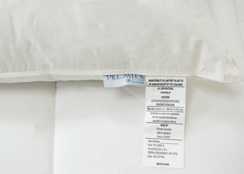 Bed Pillow, Premium Polyester Extra Firm for Sleeping, Reading and Bedroom Comfort, 3 Size Options image 8