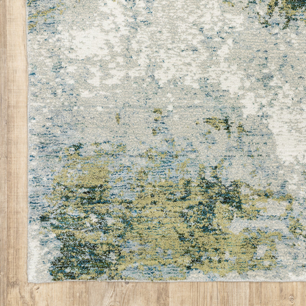 Area Rug, Evolution 8039E Blue Green for Living Rooms, Bedrooms and Entryways, 11 Size Options image 8
