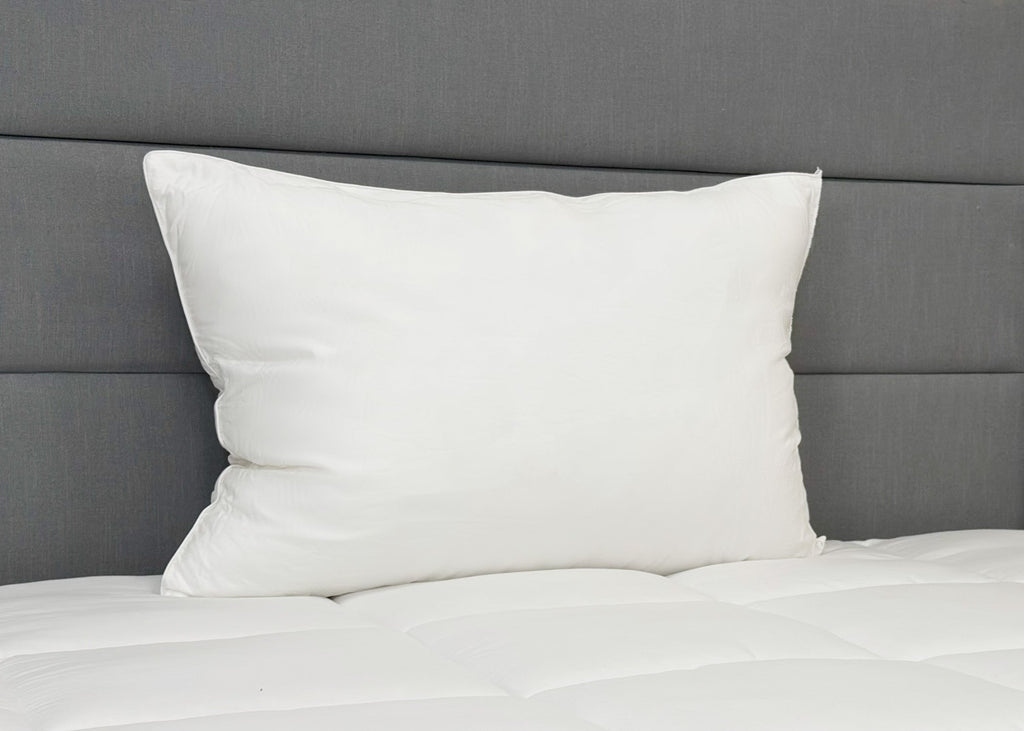 Bed Pillow, "Ultra Down" Polyester Firm, Machine-Washable Care, Hypoallergenic Comfort for Everyday Sleep and Guest Room Bedding image 8