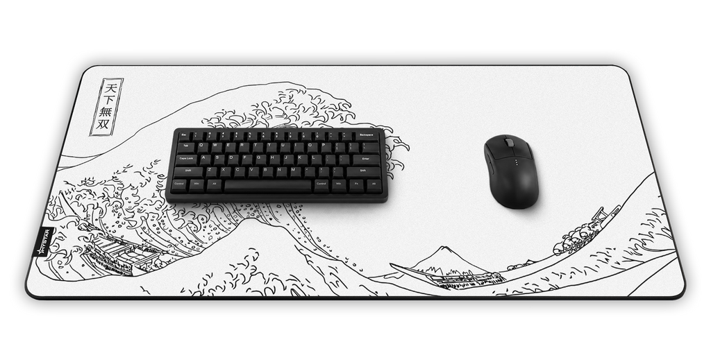 Desk Mat, Great Wave for Workspaces, Desks and Everyday Productivity, Designed for Home Offices, Gaming and Daily Computer Work image 8