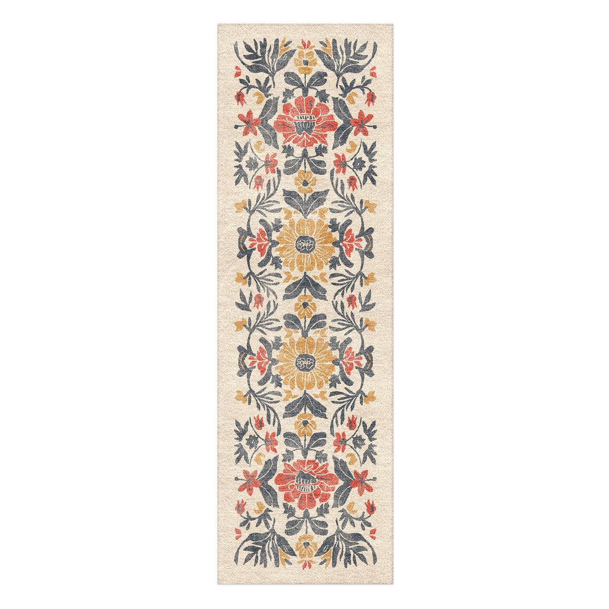 Area Rug, Corriana Navy & Red for Living Rooms, Bedrooms and Entryways, 10 Size Options, Designed for Hallways, Dining Spaces and Home Decor image 8