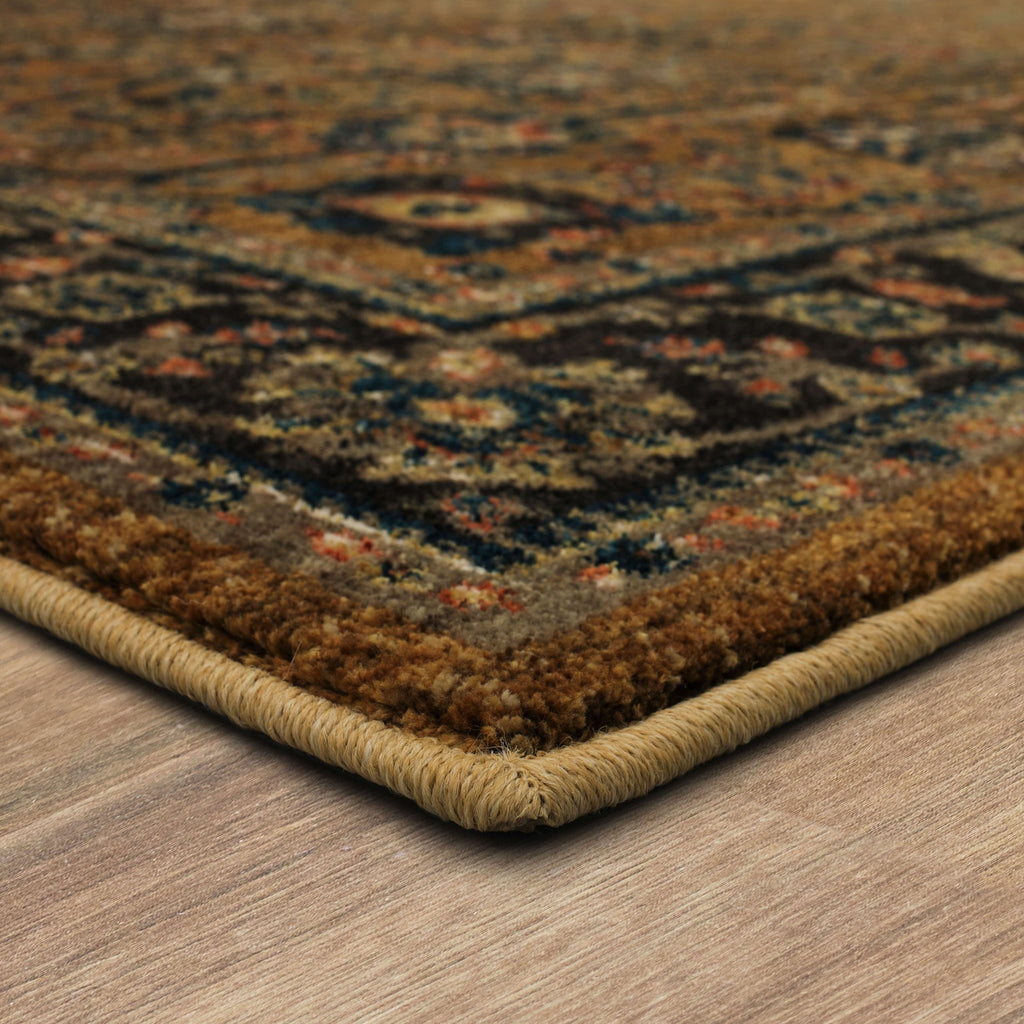 Area Rug, Spice Market Myanmar Tobacco for Living Rooms, Bedrooms and Entryways, 5 Size Options image 8