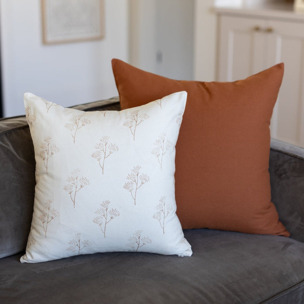 Decorative Pillow Cover, Thistle 22", Lightweight Design, Machine-Washable Care for Sofas, Beds and Living Room Accents image 8
