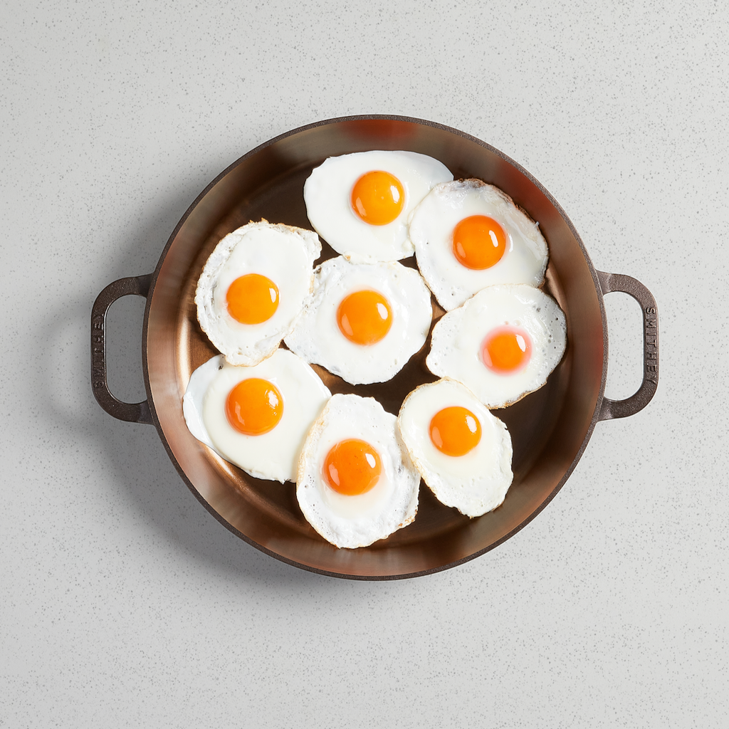 Fry Pan, No. 14 Dual Handle Skillet for Stovetop Cooking, Family Meals and Daily Kitchen Use image 8