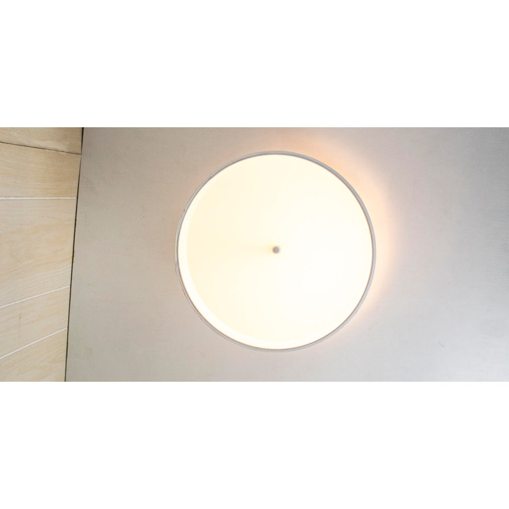 Ceiling Light Conversion Kit, 14"W White Fabric Drum for Existing Center-Post Dome Fixtures and Home Ceiling Lighting image 8