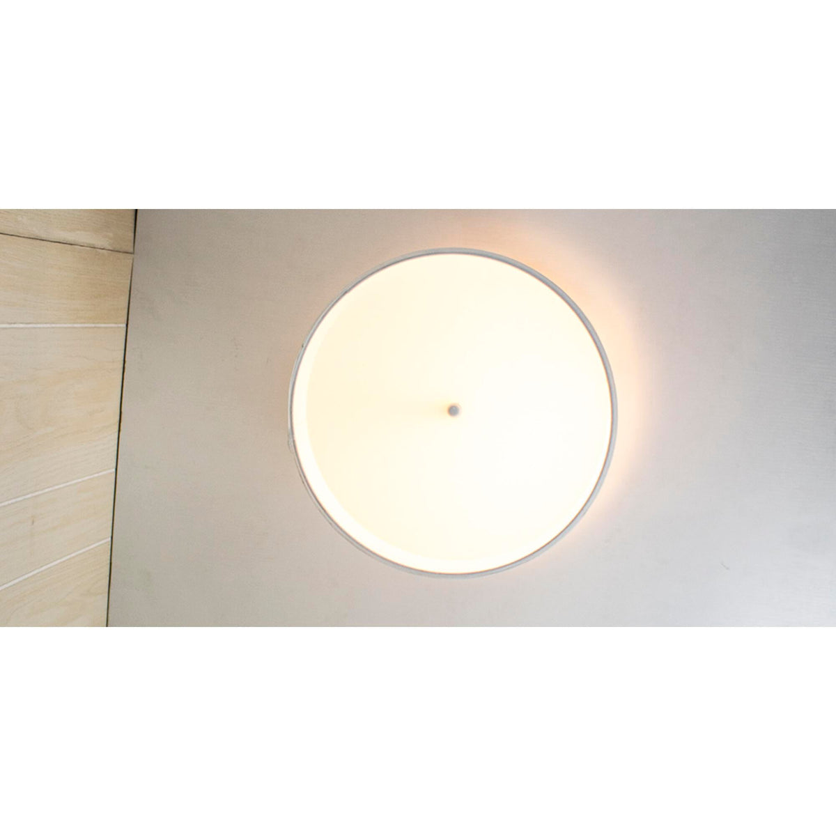 Ceiling Light Conversion Kit, 14"W White Fabric Drum for Existing Center-Post Dome Fixtures and Home Ceiling Lighting image 8