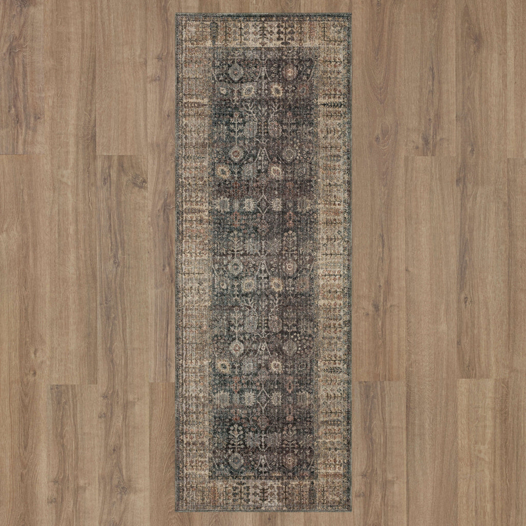 Area Rug, Echo Grasole Denim for Living Rooms, Bedrooms and Entryways, 7 Size Options, Designed for Hallways, Dining Spaces and Home Decor image 8