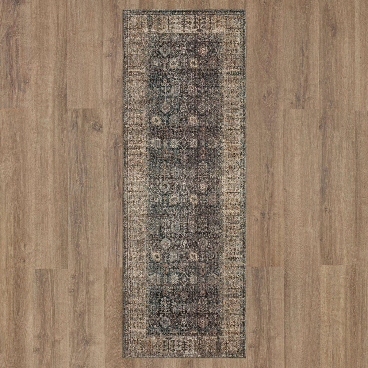 Area Rug, Echo Grasole Denim for Living Rooms, Bedrooms and Entryways, 7 Size Options, Designed for Hallways, Dining Spaces and Home Decor image 8