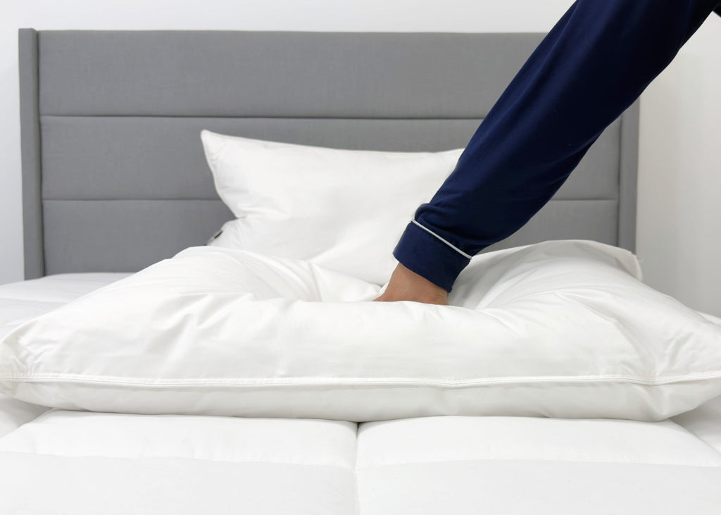 Bed Pillow, Hotel Feather and Down Set (Includes 2 ) for Everyday Sleep and Guest Room Bedding, 3 Size Options image 8